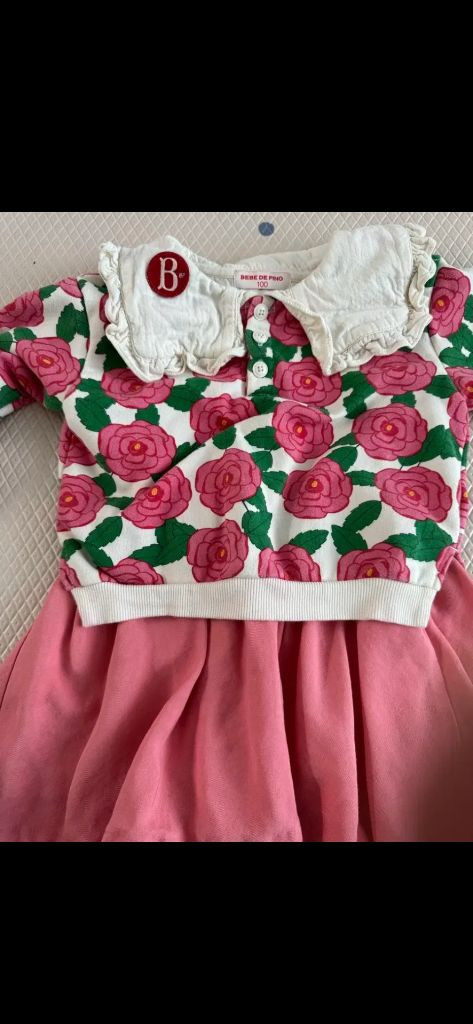 베베드피노 장미원피스 100 이미지