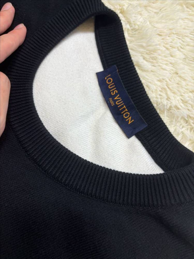 (XL)루이비통 그라디언트 니트--4