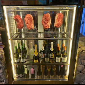 4면 숙성고 와인 쇼케이스 정육 냉장고