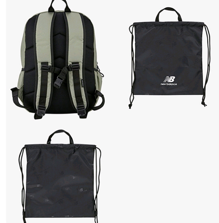 쿨거래시 9만9천! 미착용 새제품 뉴발란스 키즈 고학년 백팩 신주머니세트 남아여아공용--1