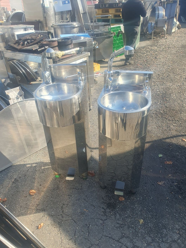 햅썹인증용 손세정대...페달식손세정대...작은씽크대... 이미지