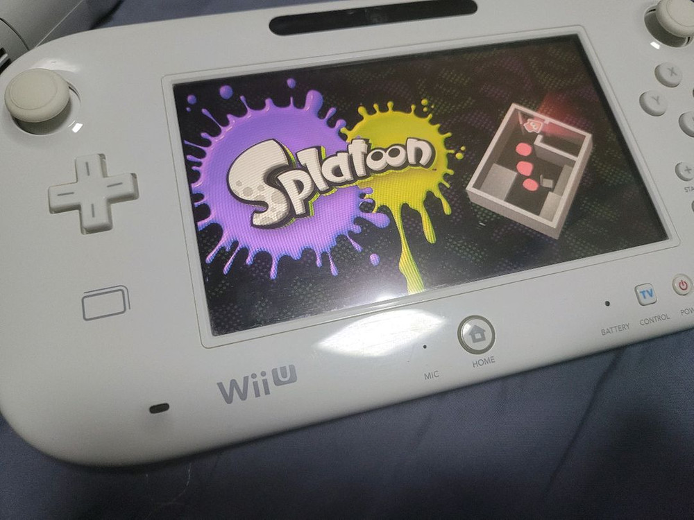 닌텐도 위유 wiiu 스플래툰 에디션 판매합니다+게임2개 이미지