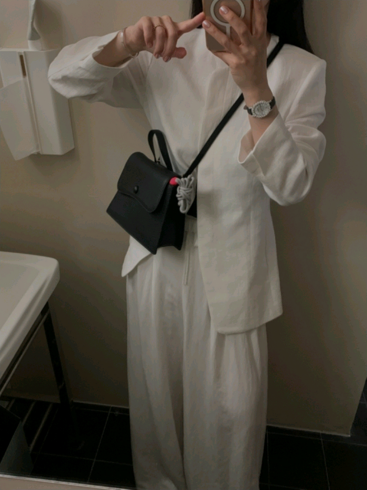 봉긋 그레이스 페블백 블랙 새상품--3