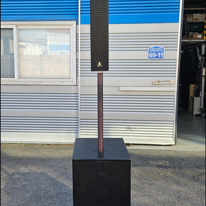 Morgen Audio X4 컬럼 스피커 + X15B 15인치 서브우퍼 중고 세트 (1통씩)