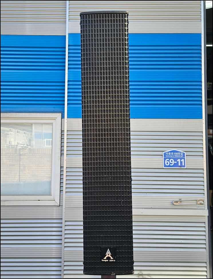 Morgen Audio X4 컬럼 스피커 + X15B 15인치 서브우퍼 중고 세트 (1통씩)--2