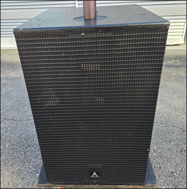 Morgen Audio X4 컬럼 스피커 + X15B 15인치 서브우퍼 중고 세트 (1통씩)--3