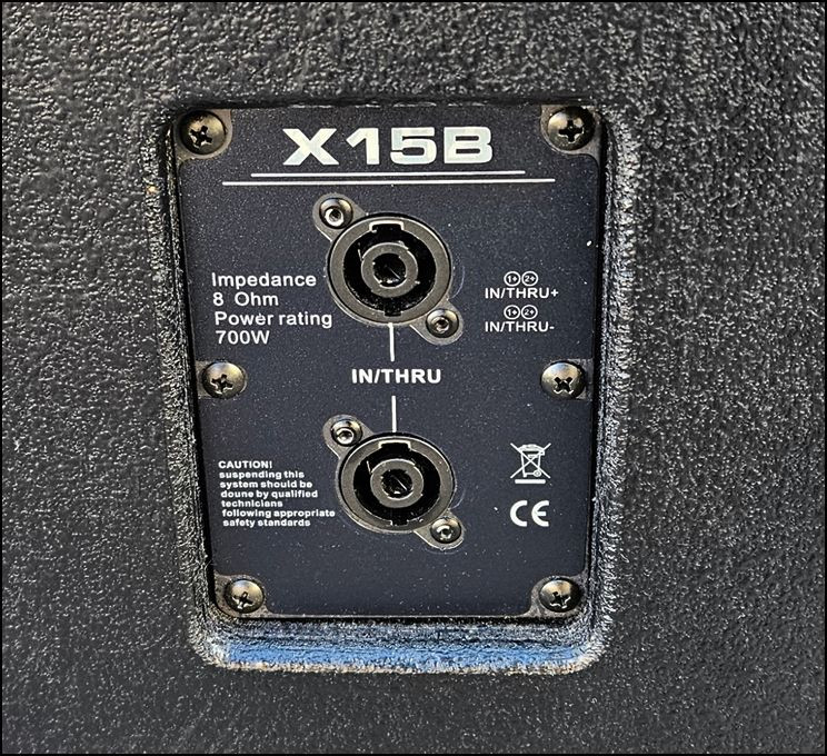 Morgen Audio X4 컬럼 스피커 + X15B 15인치 서브우퍼 중고 세트 (1통씩)--5