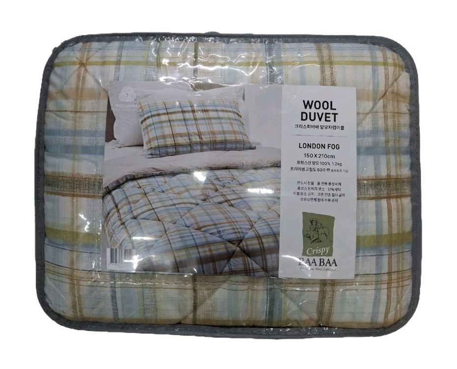 크리스피바바 양모 차렵 이불 싱글(150*210, 1.2kg)--1