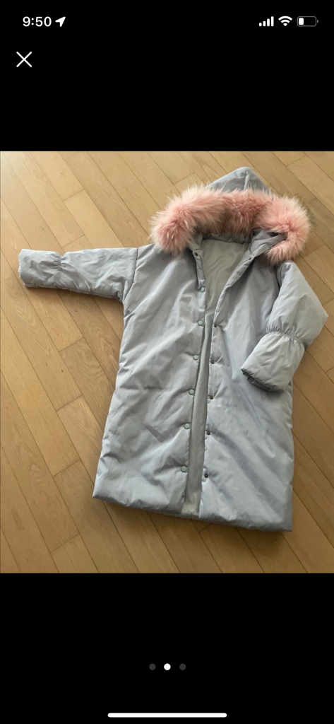 150 여아옷 일괄 롱패딩--1