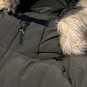 콜롬비아 롱패딩 카키