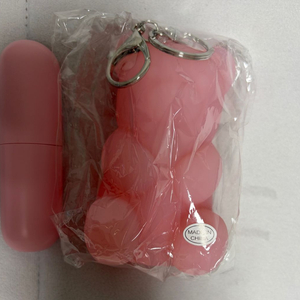 엘지 프라엘 수퍼폼 갈바닉 부스터 (핑크)실리콘곰돌이키링세트