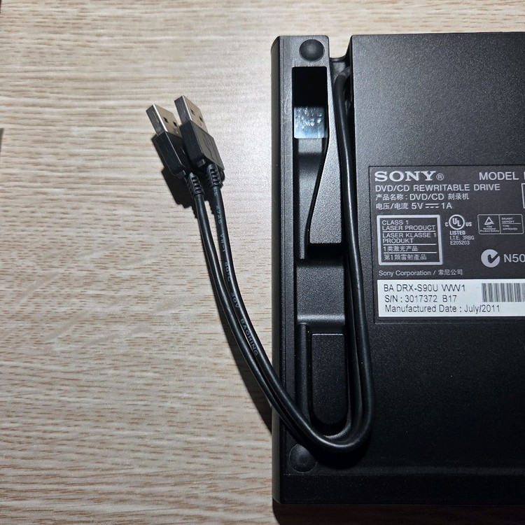 소니 외장 DVD writer--2