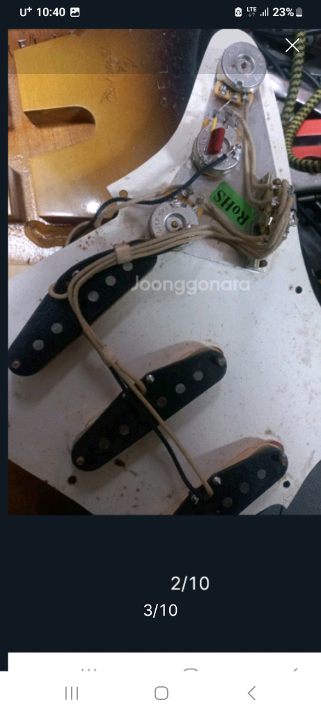 펜더 56년 레릭 일렉기타 이미지