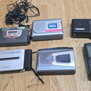 소형 녹음기 6개일괄 수리부속용