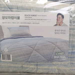 크리스피바바 양모차렵이불 싱글