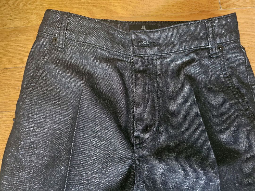 랑방컬렉션 글리터 부츠컷 데님팬츠--3