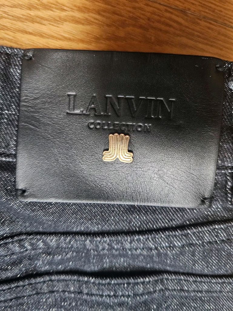 랑방컬렉션 글리터 부츠컷 데님팬츠--6