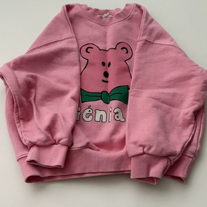 리미떼두두 핑크베어 맨투맨 m