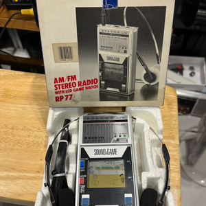 희귀 산요 게임라디오 박스셋 SANYO RP77