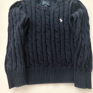 폴로 꽈배기니트 3t