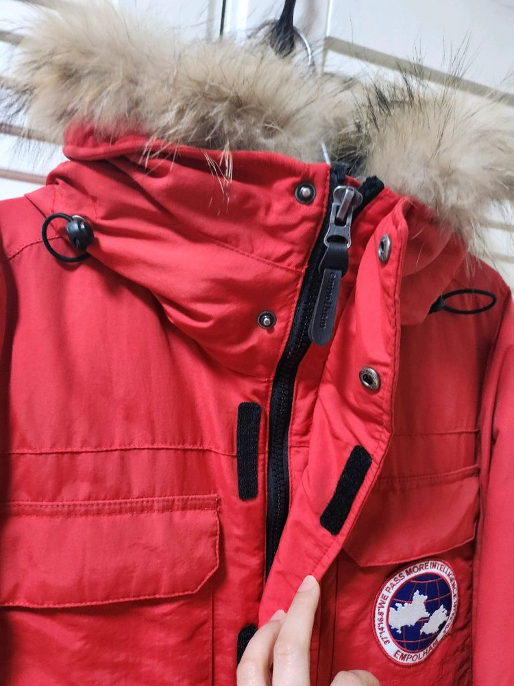 한파에도 끄떡없는 엠폴햄 오리솜털80% s(90)사이즈~ 두번 착용후 드라이클리닝후 보관만! 이미지