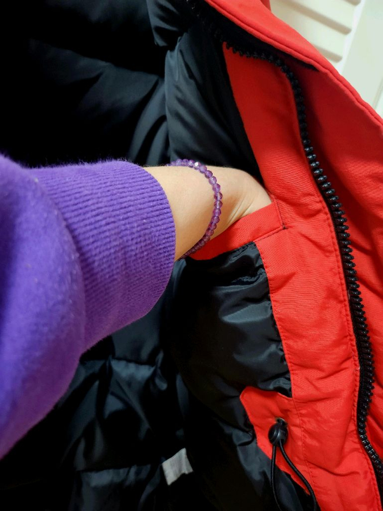 한파에도 끄떡없는 엠폴햄 오리솜털80% s(90)사이즈~ 두번 착용후 드라이클리닝후 보관만! 이미지