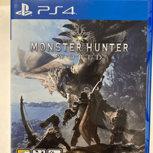 ps4 몬스터헌터 월드 게임