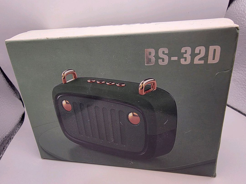 BS-32D 블루투스 라디오 우퍼 스피커--0