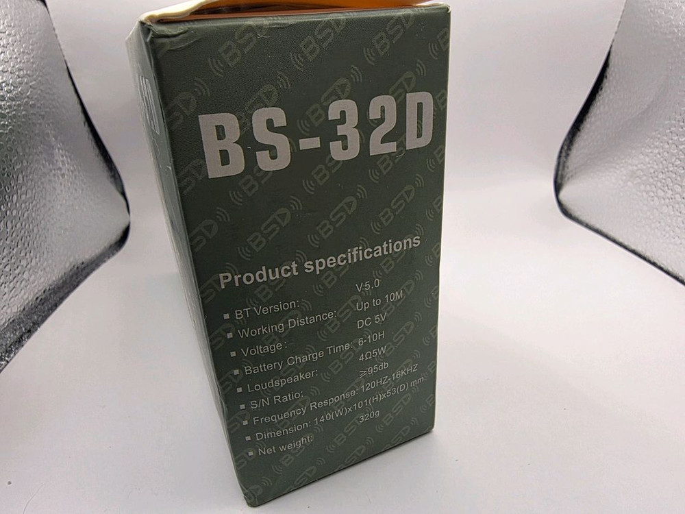 BS-32D 블루투스 라디오 우퍼 스피커--1