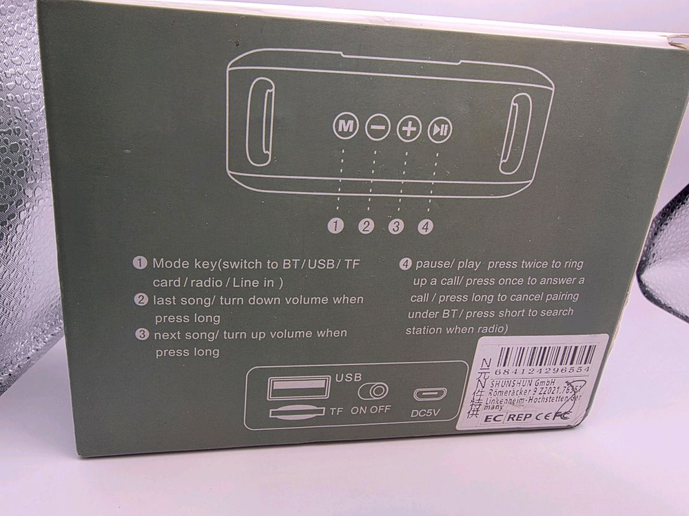 BS-32D 블루투스 라디오 우퍼 스피커--2