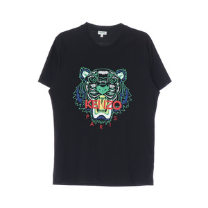 KENZO 겐조 블랙 빅타이거 로고 반팔 크루넥 티셔츠 M 이미지