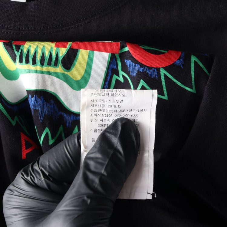 KENZO 겐조 블랙 빅타이거 로고 반팔 크루넥 티셔츠 M 이미지