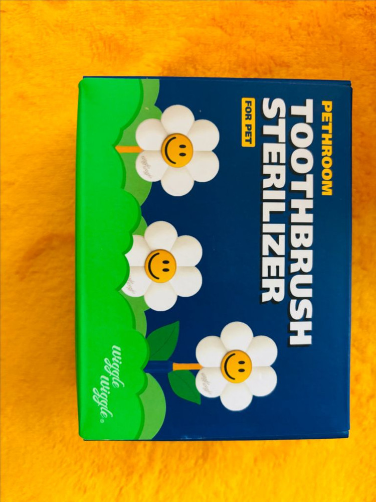 페스룸x위글위글 풉백 파우치+ 페스룸x위글위글 칫솔 살균기 새제품(사람,반려동물겸용) 이미지