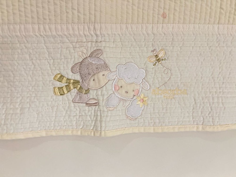 압소바 자수 아기띠 (아기 포대기) 새상품 이미지