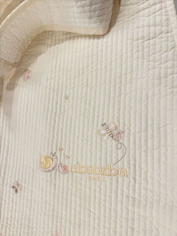 압소바 자수 아기띠 (아기 포대기) 새상품 이미지