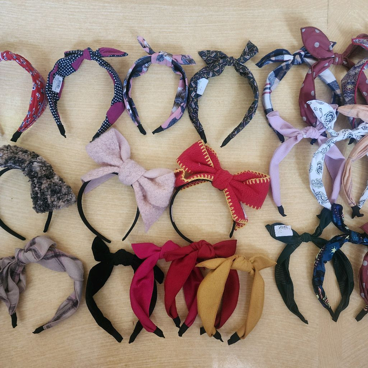 머리띠 방울 핀--7