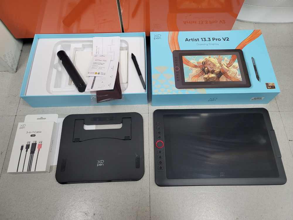 WACOM 와콤 PTH-660 엑스피펜 XP-PEN Artist 13.3 Pro V2--1