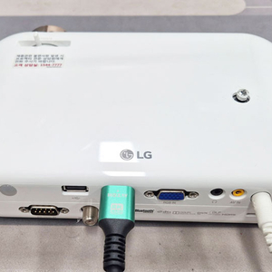 LG 미니빔 TV PW1500 1500안시 WXGA 중고빔프로젝터/ 캠핑,가정용