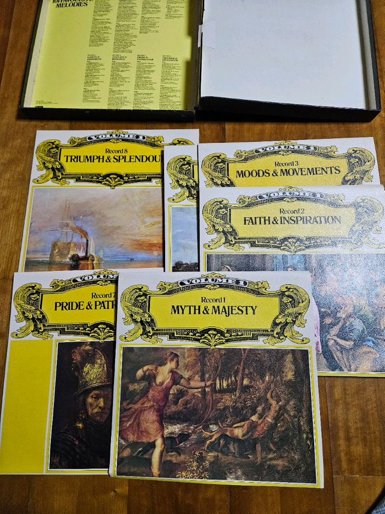 수입 원반 LP 팝 째즈 경음악 등 8장 박스반--2