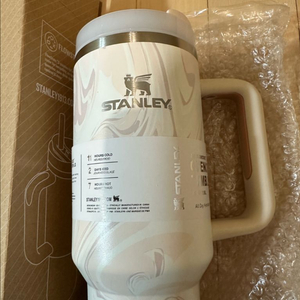 스탠리 퀜처 H2.0 화이트마블 텀블러