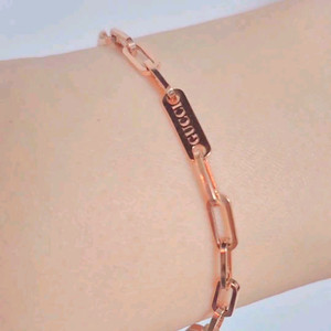 14k핑크골드팔찌