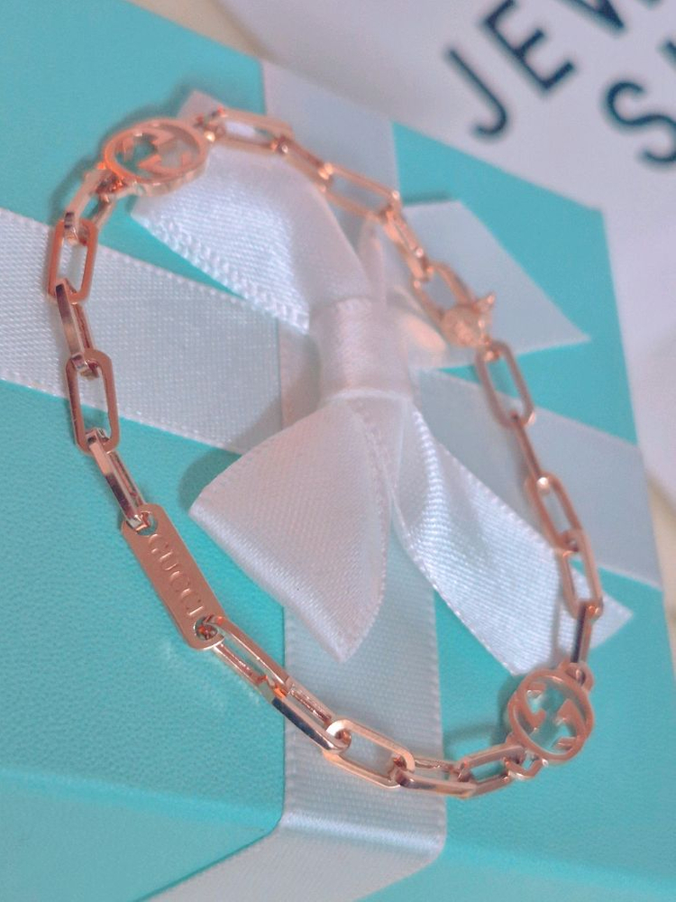 14k핑크골드팔찌--1