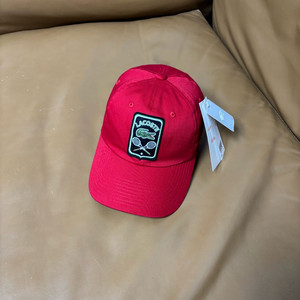 빔즈 빔스 라코스테 6패널 볼캡 모자 테니스 클럽 레드