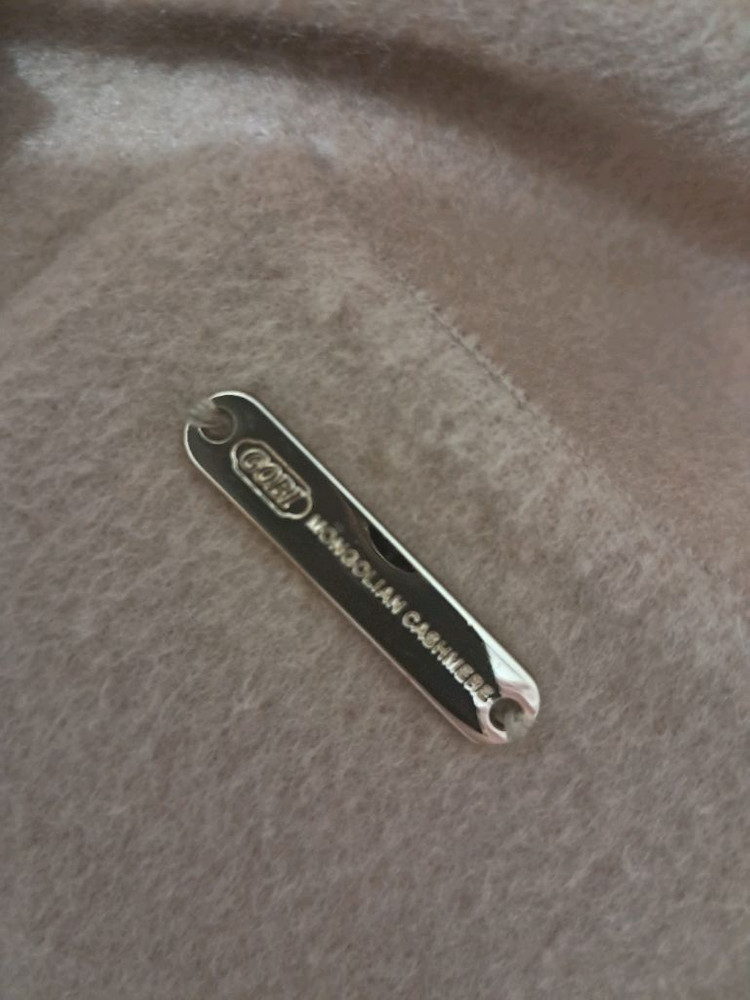 고비 GOBI 몽골리안 캐시미어 100 리버시블 코트 M정가 250만원--7