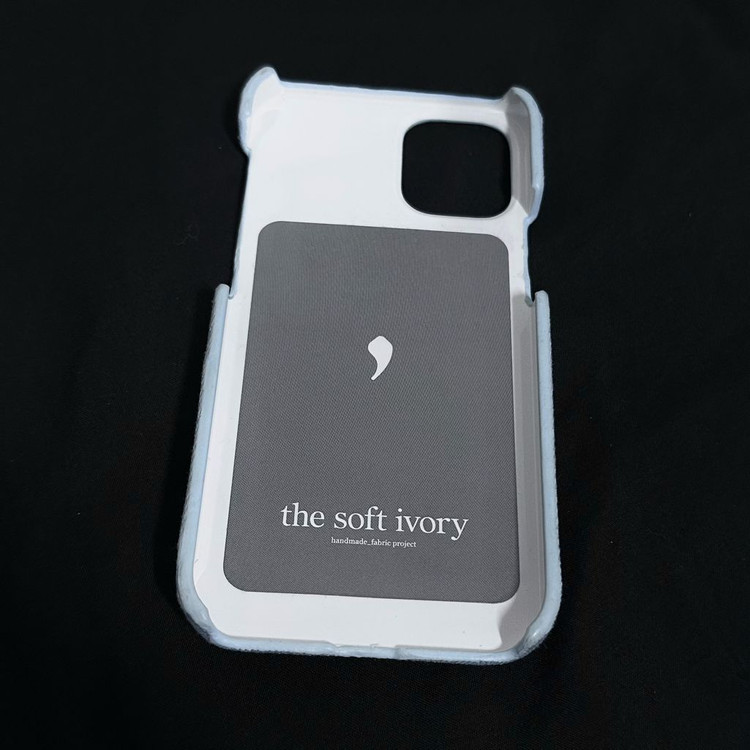 [정품] 더소프트아이보리 스타 쿠션 아이폰12미니 케이스 (블루) 이미지