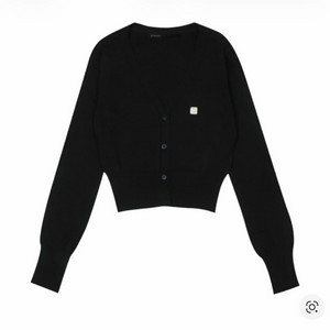 보헤미안서울 Y 심볼 롱슬리브 가디건 블랙