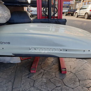 QM6 코토 일체형 루프박스 클라우드펄 변색