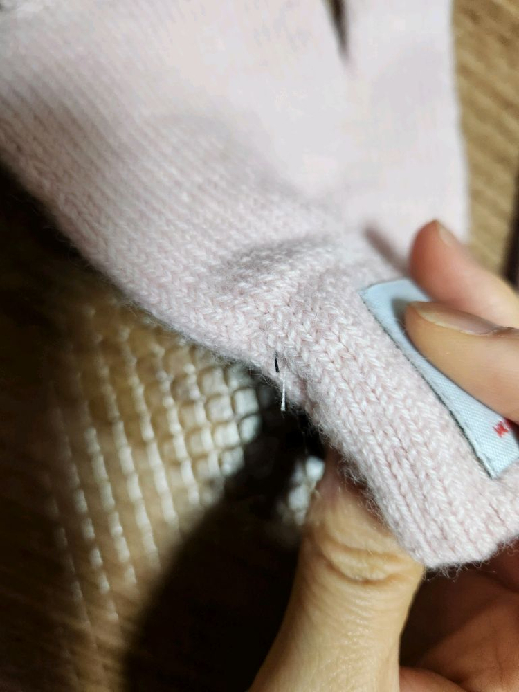 미치코런던 장갑 베이비핑크--4