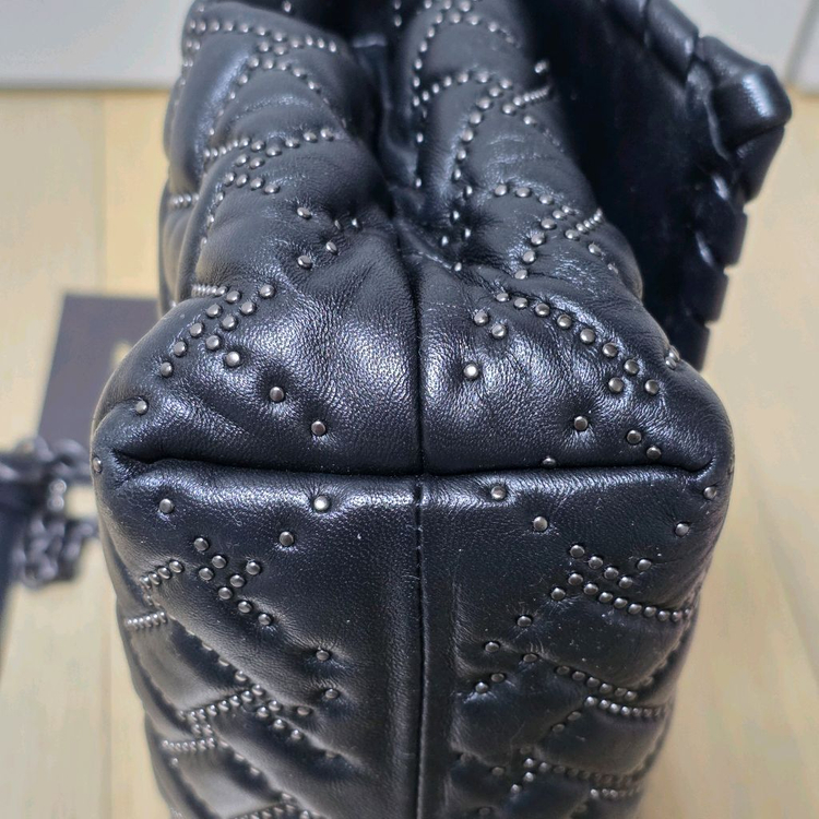 보테가베네타 올림피아 스터드 크로스백--6