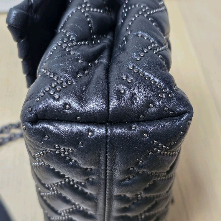 보테가베네타 올림피아 스터드 크로스백--7